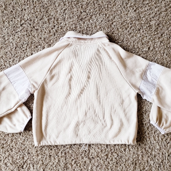 PINK Victoria’s Secret Cropped Half-Zip Pullover - Picture 3 of 5